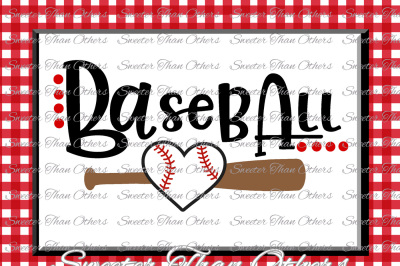 Baseball SVG love Softball htv Tshirt Design Vinyl (SVG and DXF Files) Electronic Cutting Machines, Silhouette, Cameo, Cricut, Instant Download