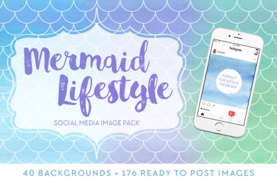 Mermaid Lifestyle Social Media Image Pack