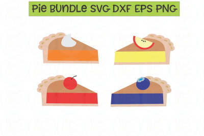 Pie Budle SVG DXF EPS PNG - cutting file - clip art
