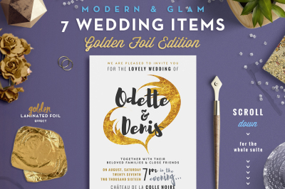 Wedding Suite I Golden Foil Edition