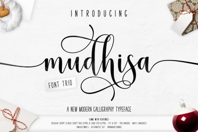 Mudhisa Script Font