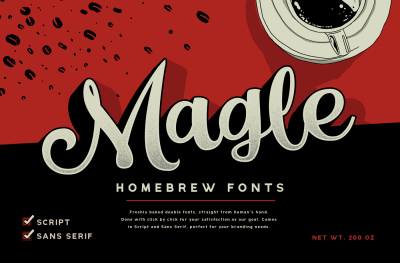 Magle Coffee Branding Script