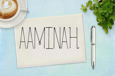 Aaminah Font