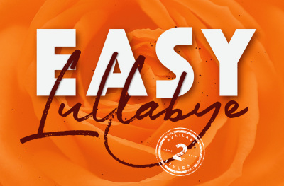 Easy Lullabye logo branding font