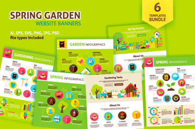 Spring Garden Infographic