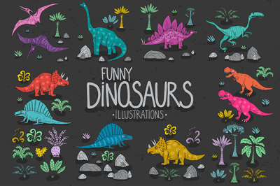 Funny Dinosaurs