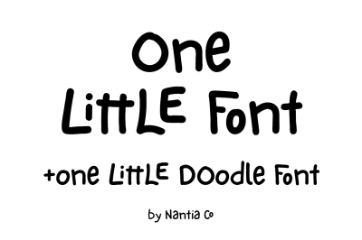 One Little Font