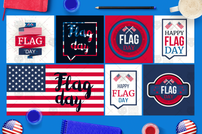 Flag Day Banners