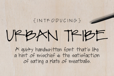 Urban Tribe Font