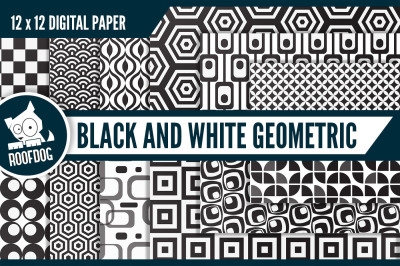 Black and white digital paper