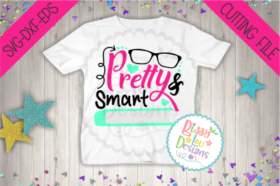 Pretty and smart school SVG DXF EPS - cutting file