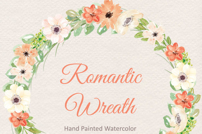 Watercolour Romantic Bouchet clipart
