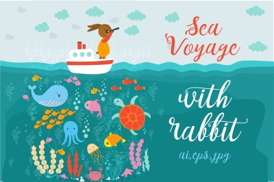 Sea Voyage with rabbit