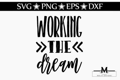 Working The Dream SVG