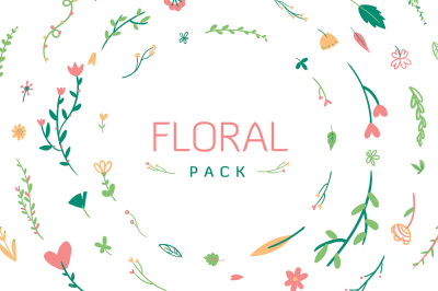 110 Floral Pack