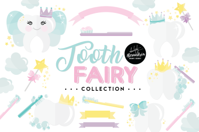 Tooth Fairy Graphics & Patterns Bundle