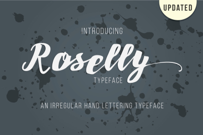 Roselly Typeface
