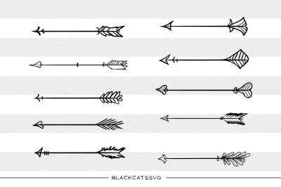 Doodle arrows SVG
