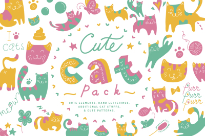 Cute Cat Pack