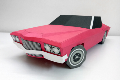 DIY Classic Car - 3d papercraft