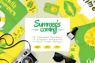 Summer Time Graphic Collection