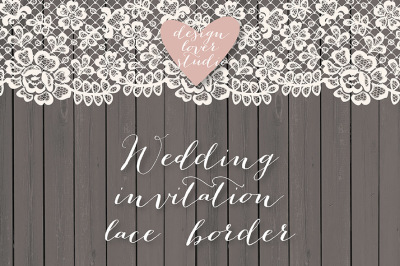 Lace border rustic, Wedding invitation border, frame, lace clipart, white lace wedding invitation, shabby chic clipart, vintage lace