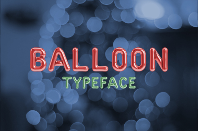 Balloon Typeface