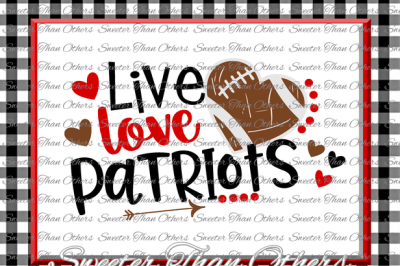 Football SVG Live Love Cardinals Football Svg Distressed Football pattern Vinyl Design SVG DXF Silhouette, Cameo, Cricut, Instant Download