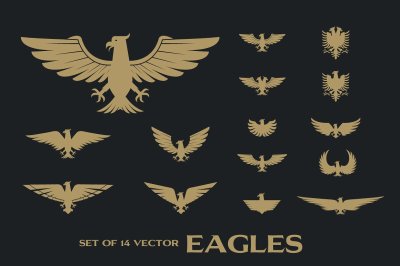 14 Vector Eagles