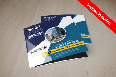 Business Square Trifold Brochure