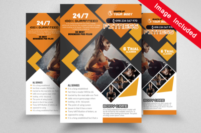 Fitness Gym Flyer Templates
