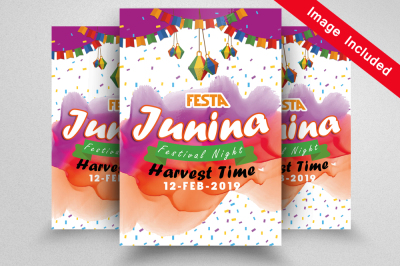 Festa Junina Event Flyer Template