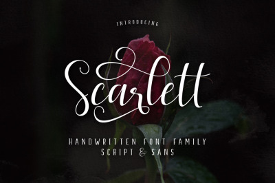 PROMO WEEK_Scarlett Font Family