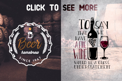 Beer & Wine Logos