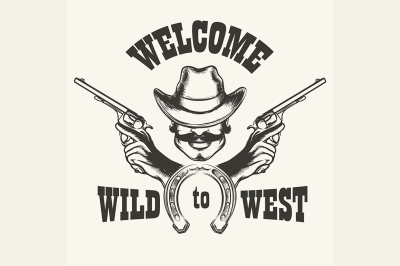 Welcome to Wild West Emblem