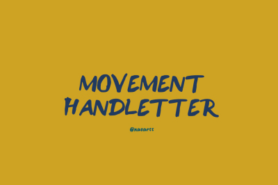 Movement Handletter
