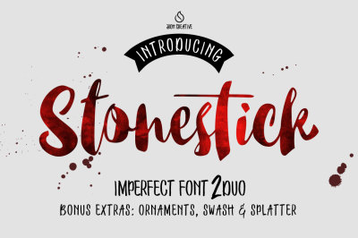 Stonestick Imperfect Script