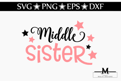 Middle Sister SVG