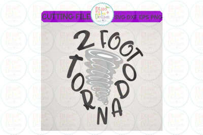 2 foot tornado SVG DXF EPS PNG - cutting file