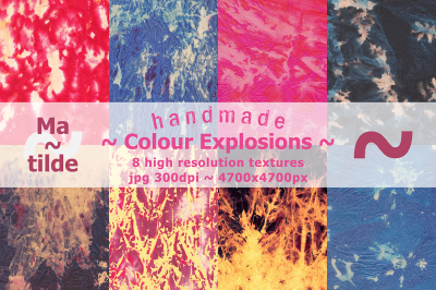 Handmade Colour Explosions