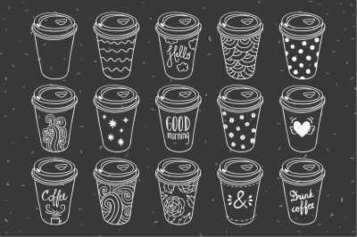 Coffee To Go Paper Cups