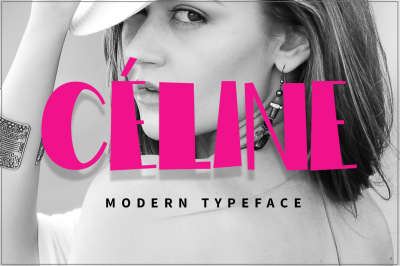 Celine Modern Typeface
