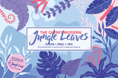 The Quirky Modern Jungle Leaves