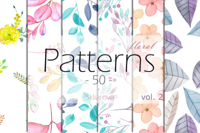 floral Patterns 50, vol. 2
