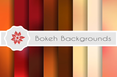 Set 8 Bokeh backgrounds