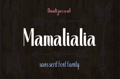 Mamalialia Font Family