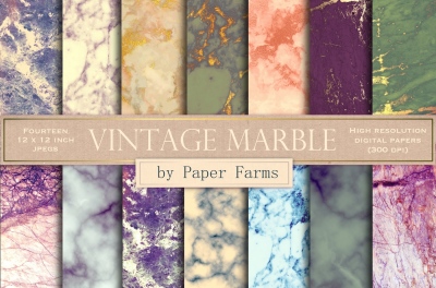 Vintage marble textures 
