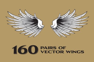 160 Pairs of Vector Wings