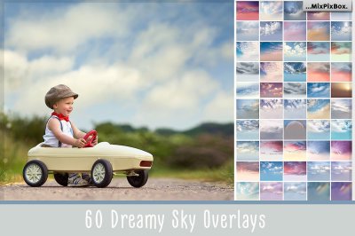 60 Dreamy Sky Photo Overlays