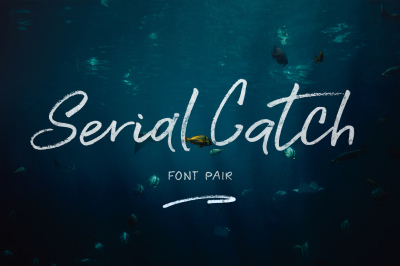 Serial Catch Script Font Duo
